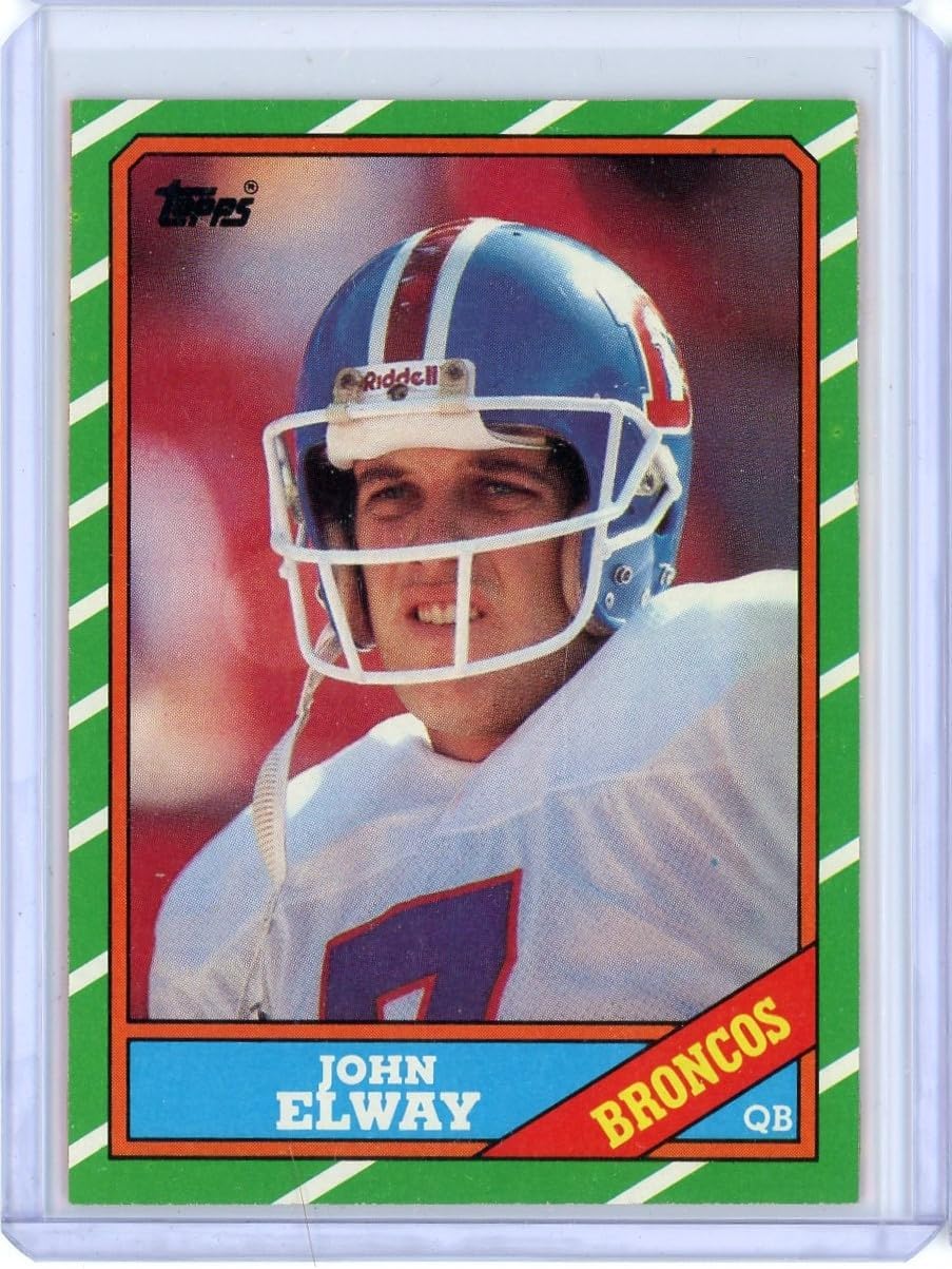 Vintage 1986 Topps John Elway #112 Football Card