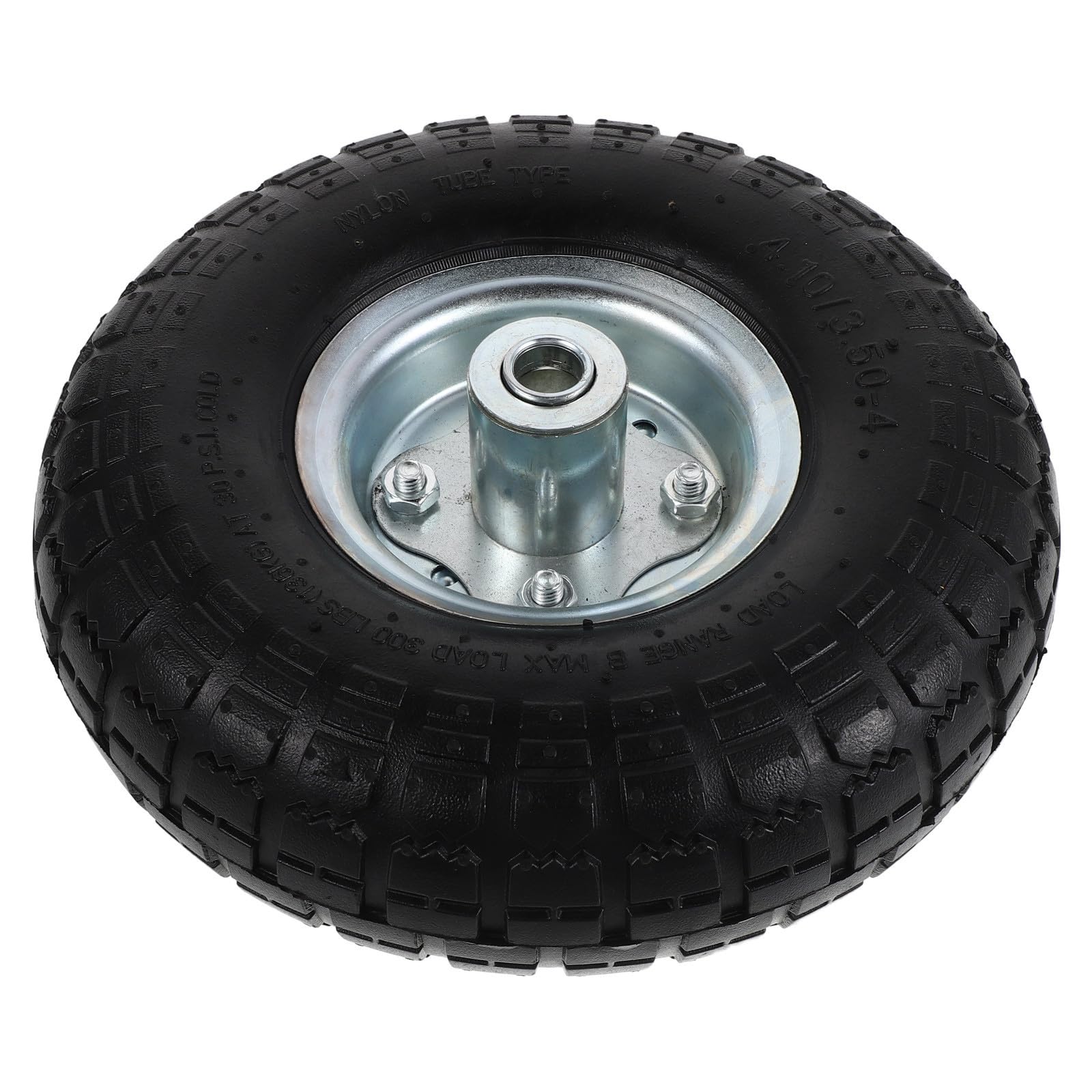 BETOOKY Rueda Durabilidad Garantizada para Inflable Eje Desplazado Cortacésped con Neumático de Goma Resistente y Fácil Instalación para Jardín y Césped
