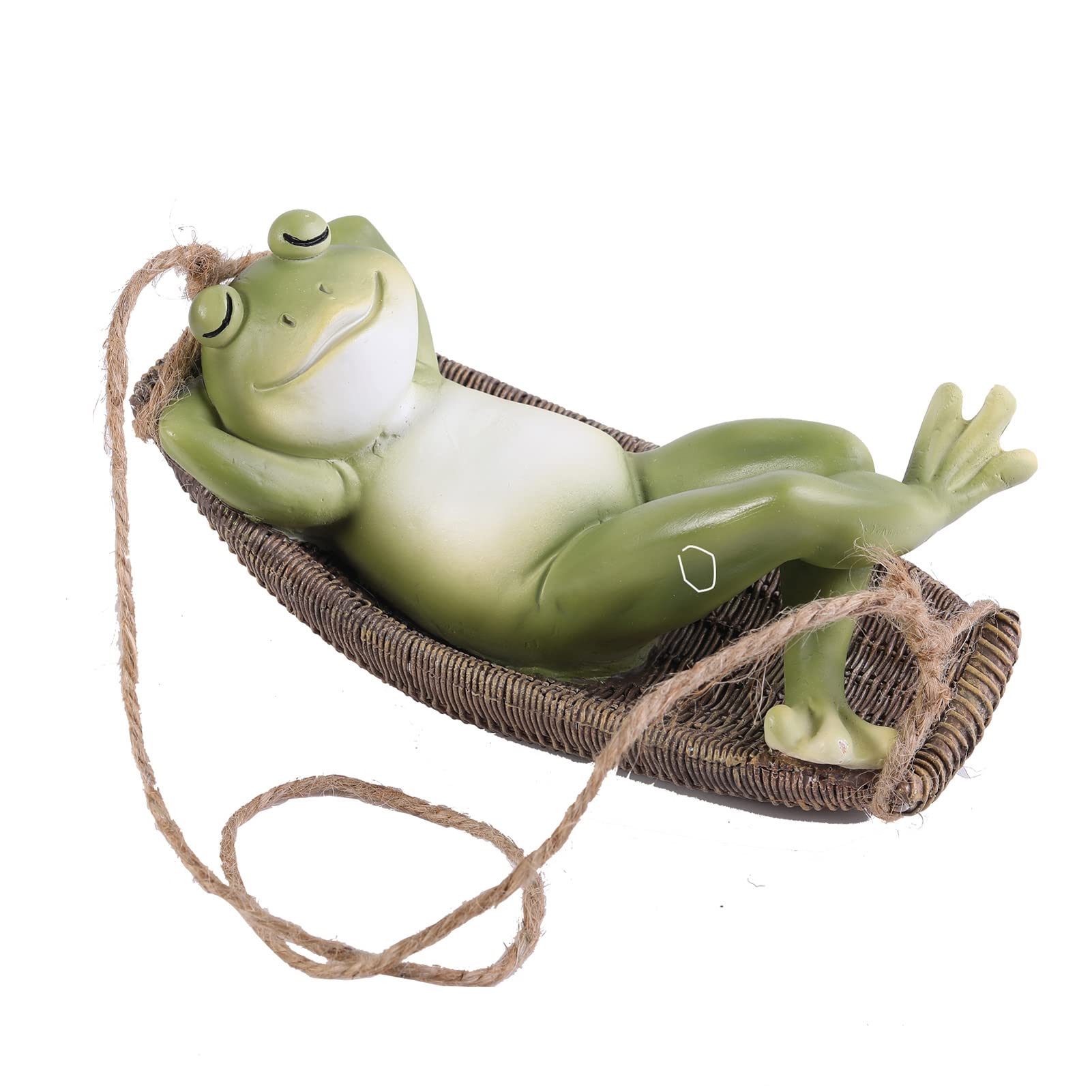 Figurines de grenouille en résine pour raviver un arbre ou un jardin terne
