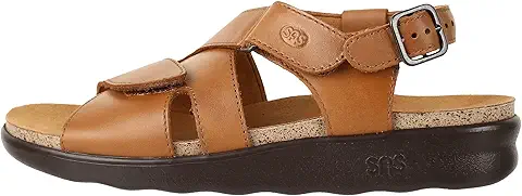 SAS Huggy Platform Sandals for Women - Leather Upper with Criss-Cross Straps, Cozy and Comfortable Casual SAS Huggy Platform Sandals for Women - Leather Upper with Criss-Cross Straps, Cozy and Comfortable Casual