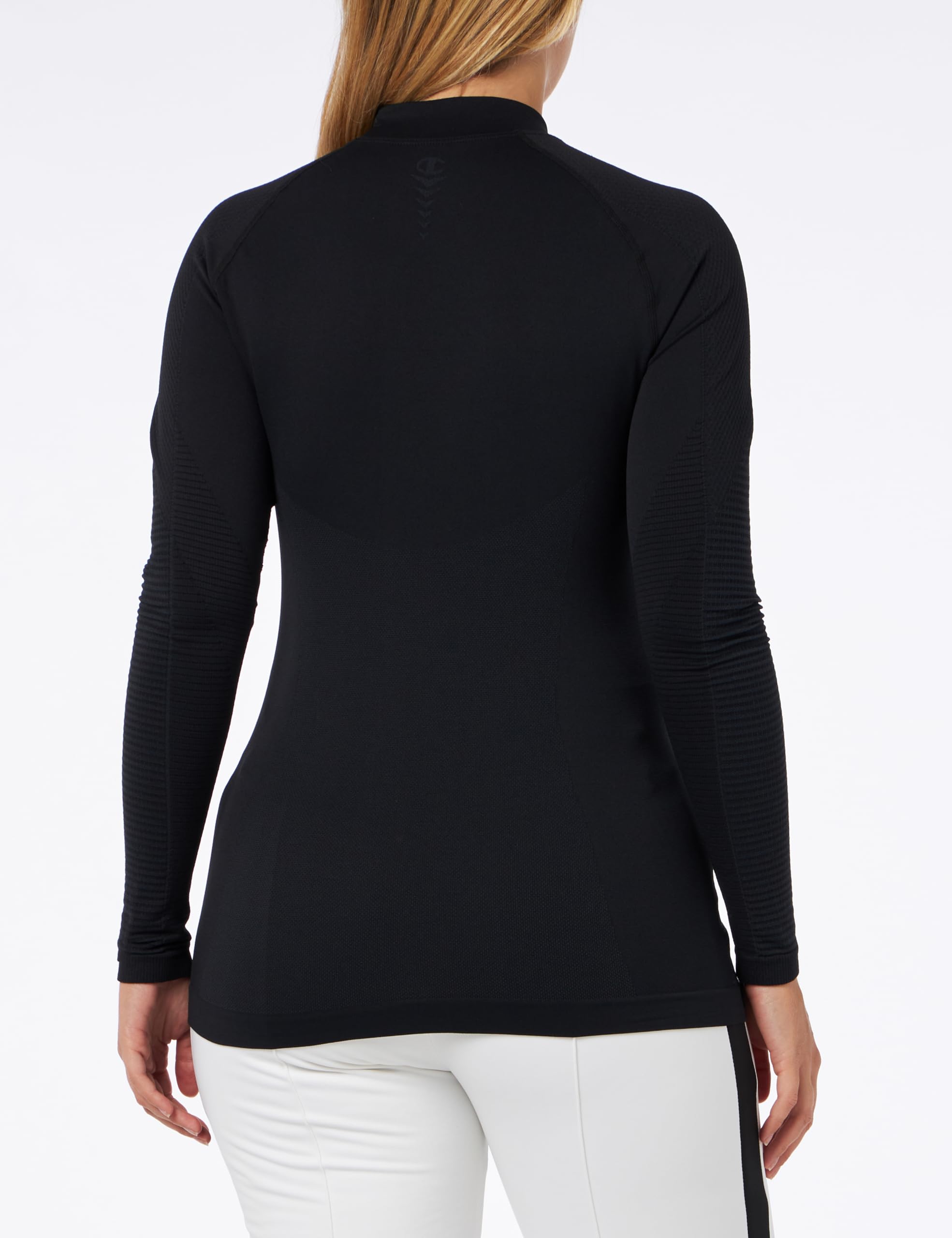 Champion Seamless Baselayer W Thermo L/S Maglietta Termica a Manica Lunga Donna