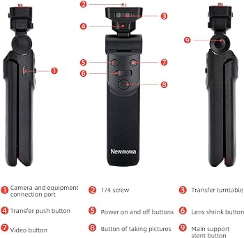 SONY Vlogcam ZV-1Ⅱ SHOOTING GRIP KIT Amazon.com : Newmowa Mini Shooting Grip vlog Camera Grip for