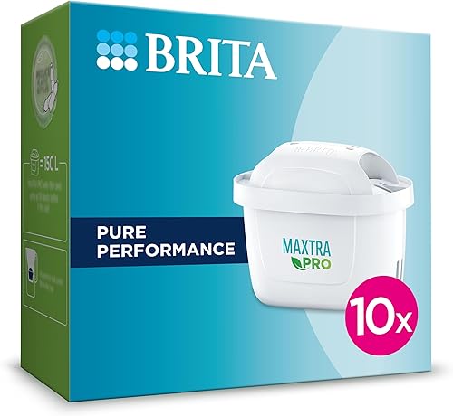 BRITA MAXTRA PRO Pure Performance Water Filter Cartridges, 10 Pack