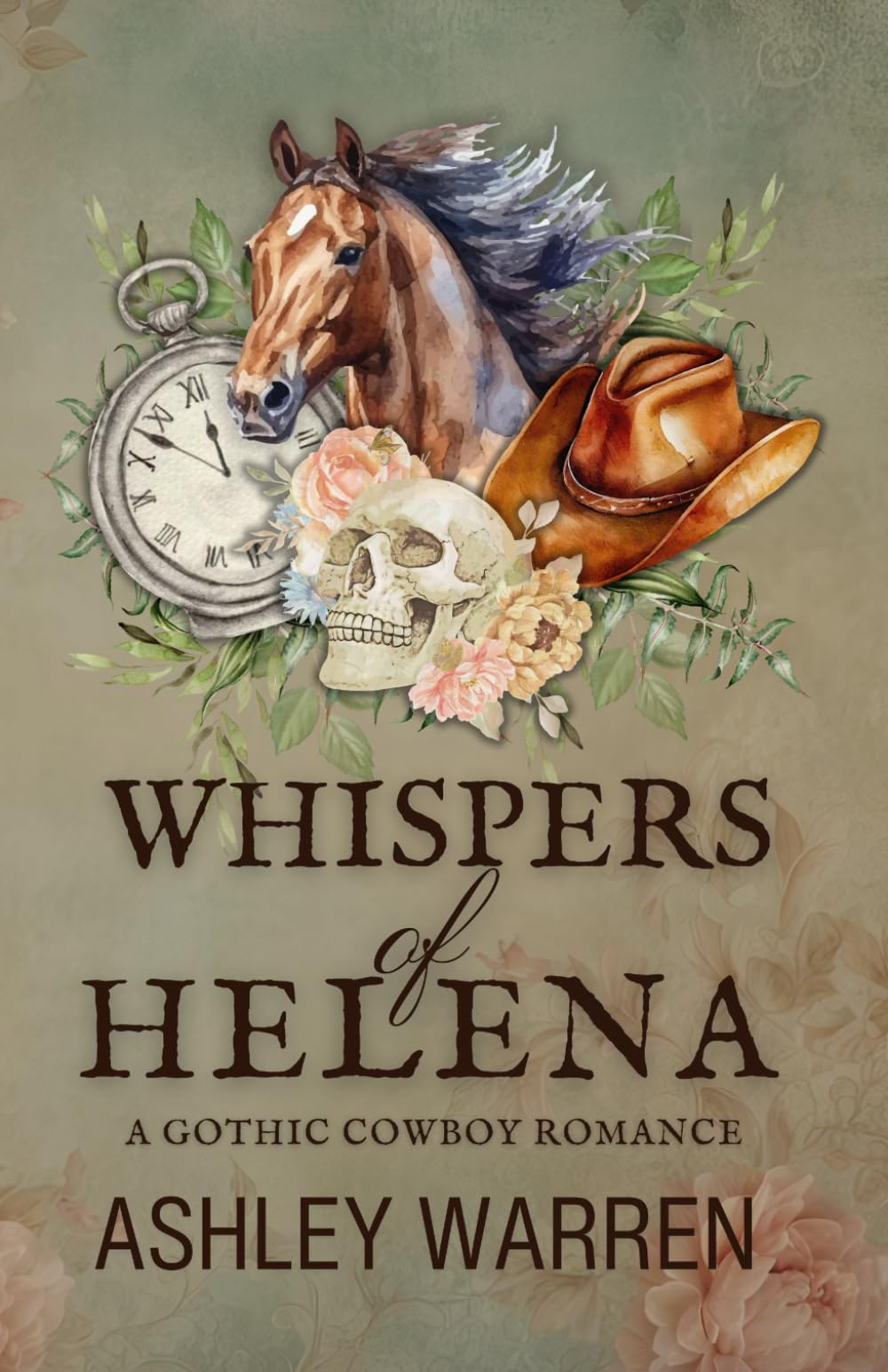 Whispers of Helena: A Gothic Cowboy Romance (The Devil's Ridge Series)