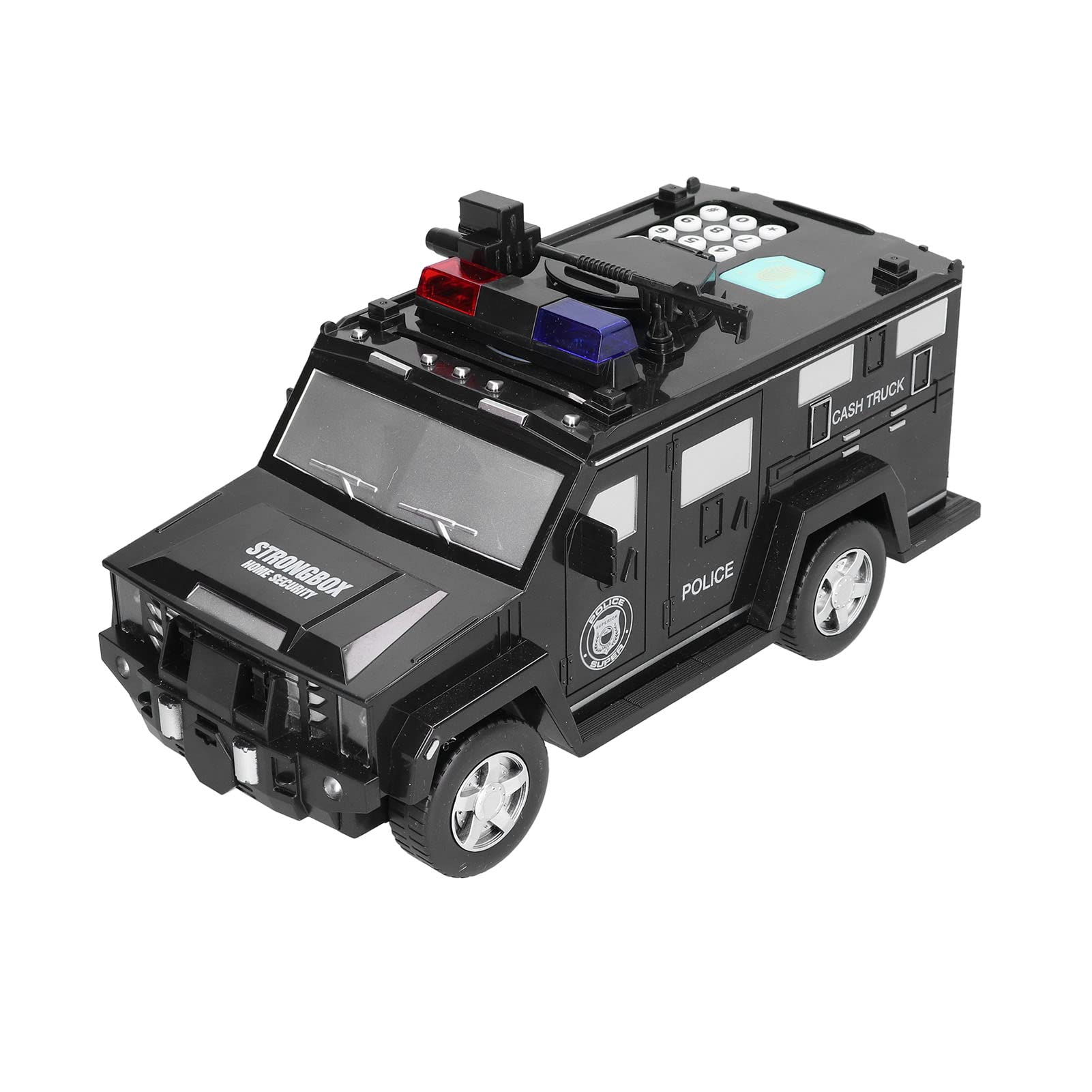 Tirelire Voiture Blindée pour Enfants, Coffre Fort Électronique avec