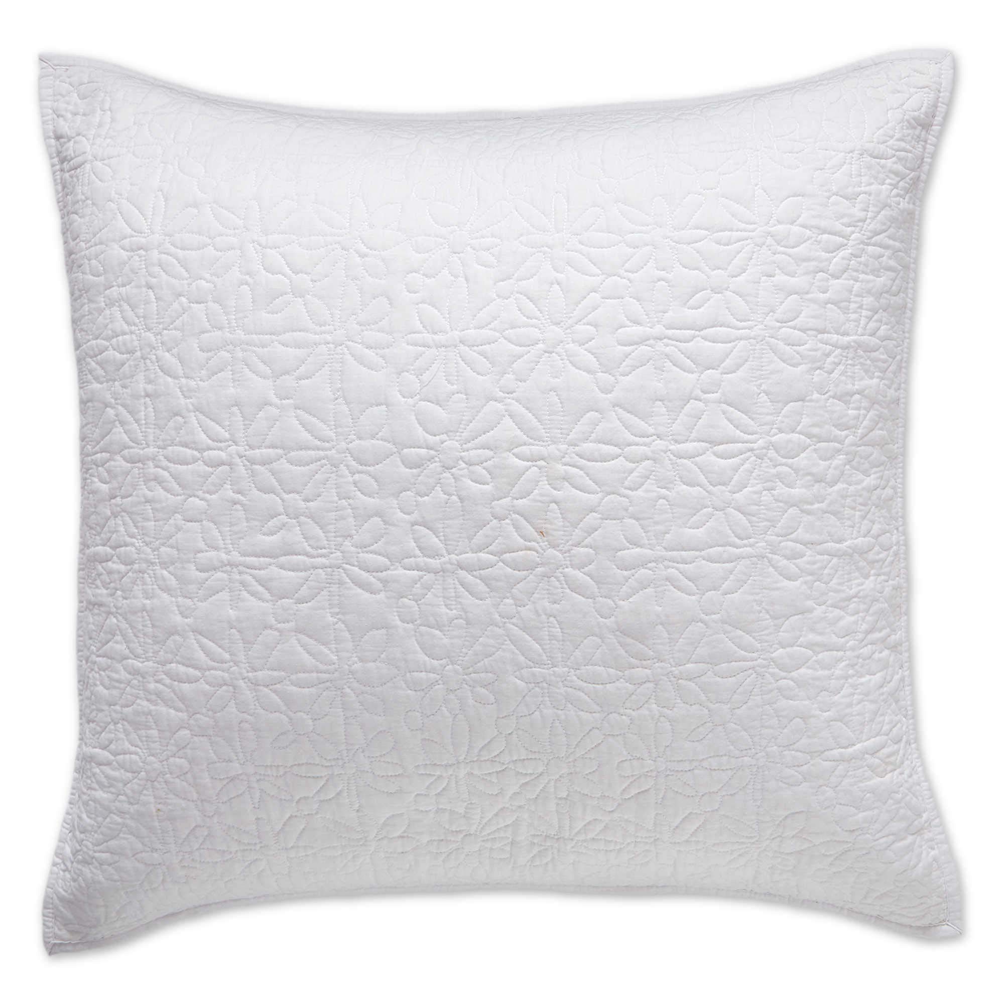 Bluebellgray Fern, Euro Sham, White