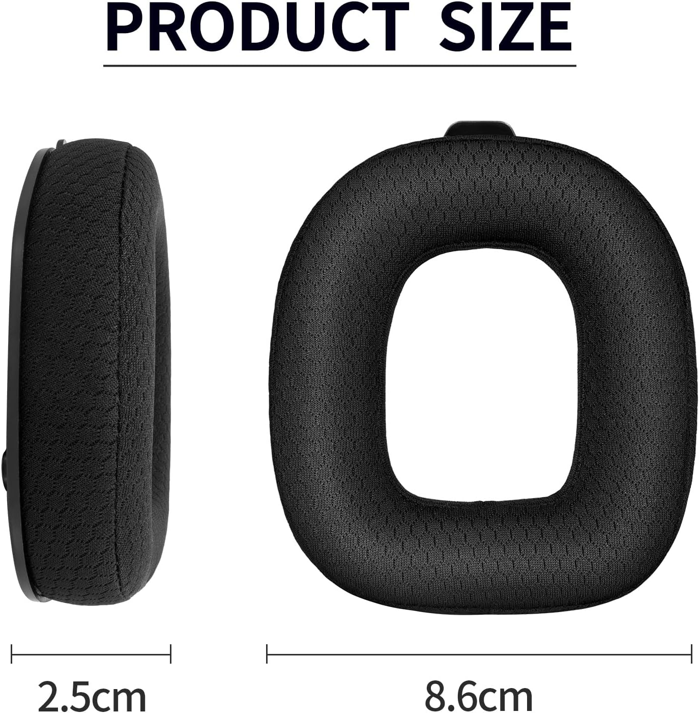 XBERSTAR Earpads Replacement Ear Cushions Ear Pads Compatible with Logitech Astro Gaming A 50 gen4 Headphones (Mesh Earpads)