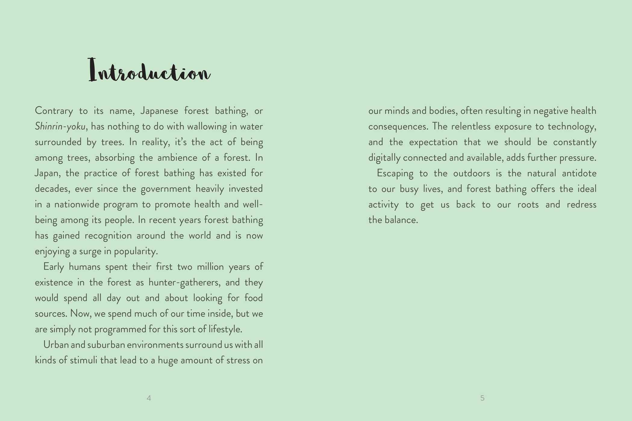 The Little Book of Forest Bathing: Discovering the Japanese Art of Self-Care