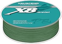 Vista 8 de TRUSCEND X8 Braided Fishing Line, Durable and Valuable PE Braid Line for Professional, More Thinner More Smoother Performance for Casting Well