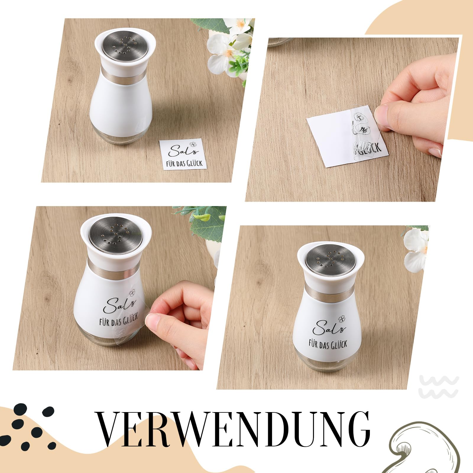 Sinmoe Hochzeitsgeschenk für Brautpaar Brotkorb Salz und Pfefferstreuer Jute Weinbeutel Hochzeitskarte Einzugsgeschenke Haus Geschenkideen zur Hochzeit Hochzeitstag Silberhochzeit Verlobungsgeschenk