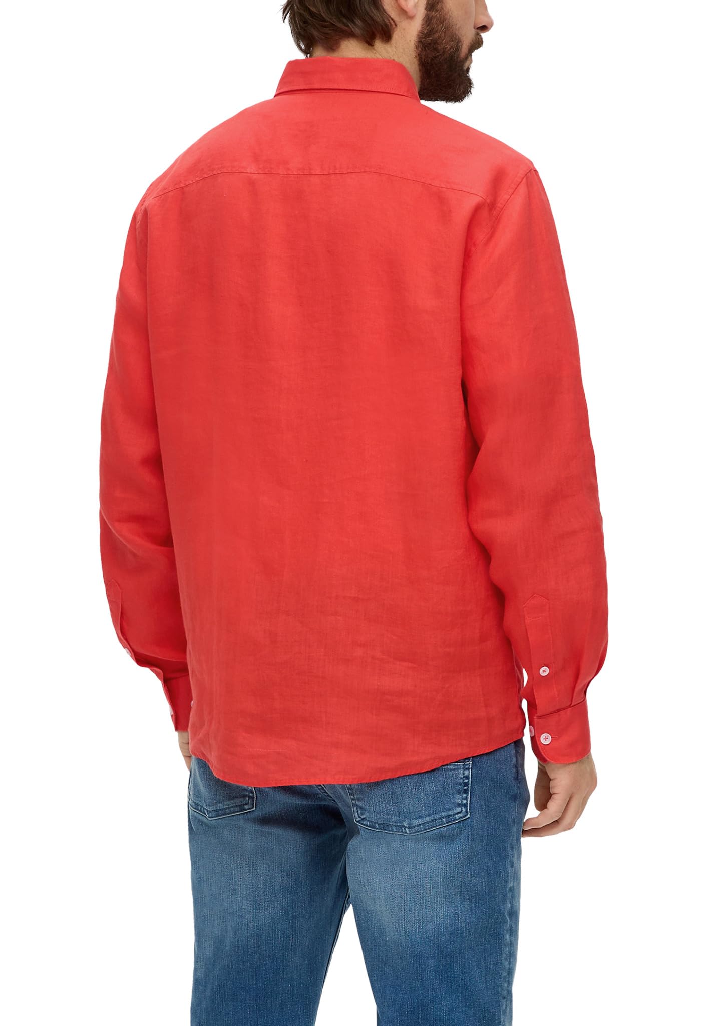 s.Oliver 2164316 Camisa de Manga Larga Hombre