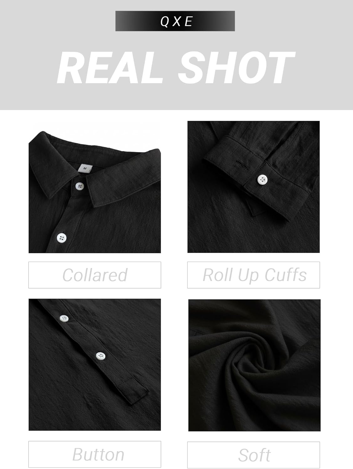 Womens White Cotton Linen Dresses Casual Button Down Shirt Dress 2026 Summer Midi Dress Beach Vacation Clothes - Image 6