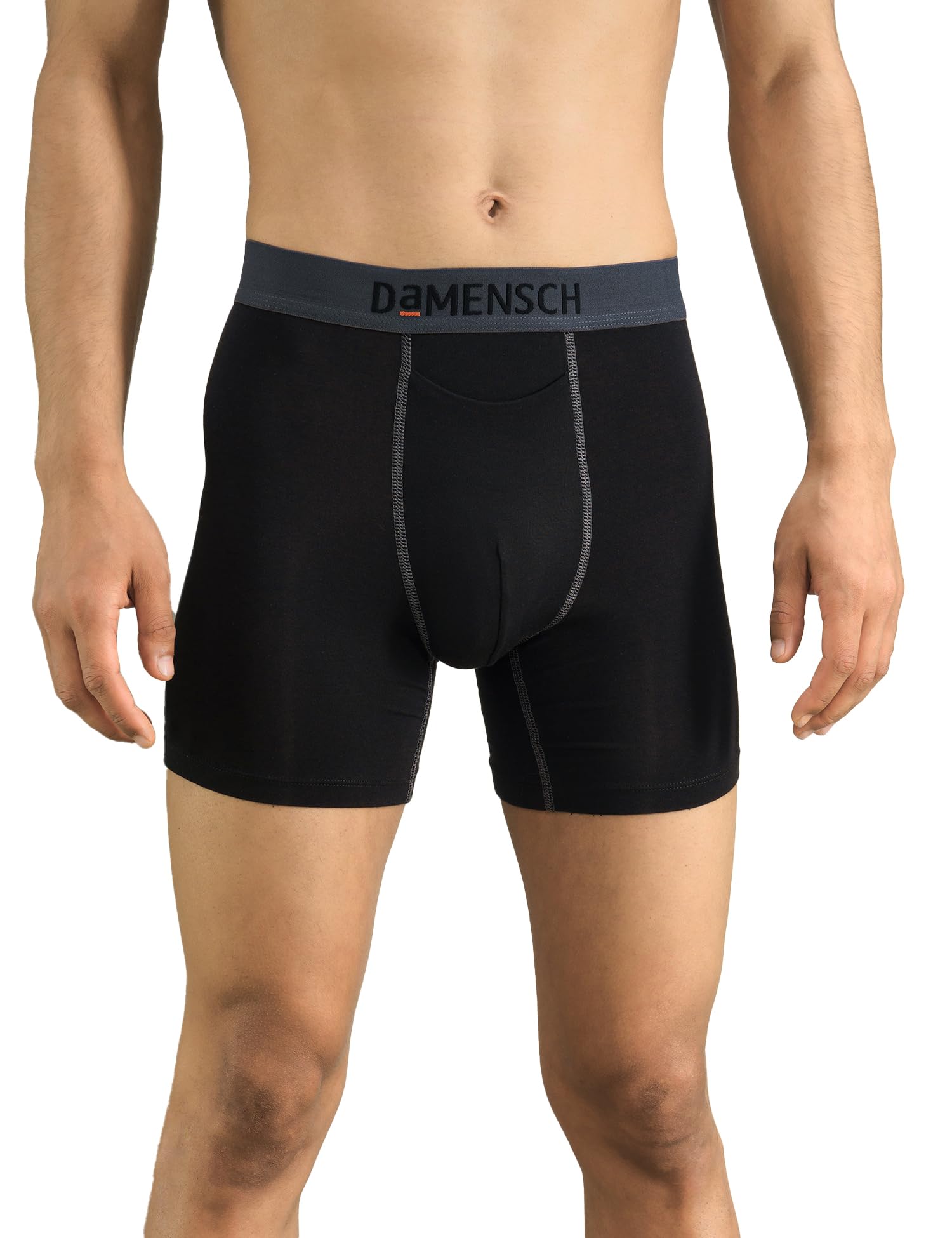 damensch Men's Cotton Blend Trunks Regular Fit Solid Boxer Brief-picture-23