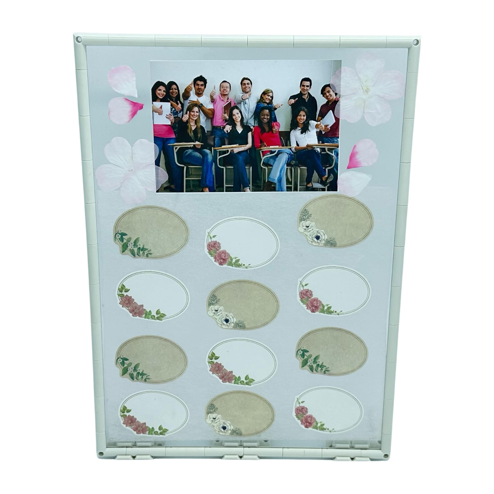 Amazon | 寄せ書きメッセージキット A4サイズ 3パネル 色紙 写真立て