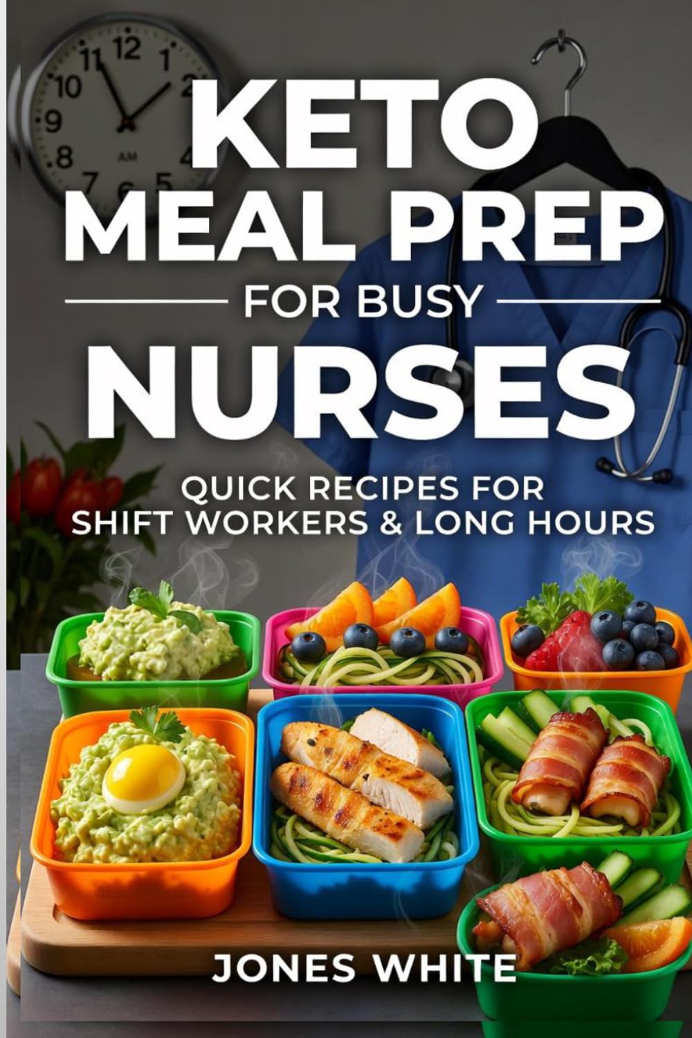KETO MEAL PREP FOR BUSY NURSES: Quick Recipes for Shift Workers & Long Hours