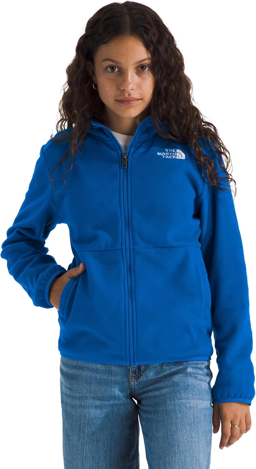 The North Face girls Teen Glacier Full Zip Hooded Jacket (Little Kids/Big Kids) - Image 5