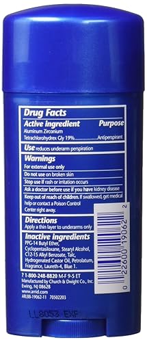 Miniatura 2 de Arrid XX Wide Regular Solid Antitranspirante y Desodorante en Barra 2.6 oz (Paquete de 6)