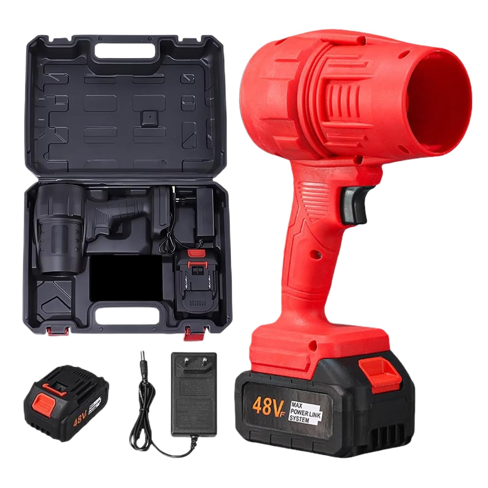 Soffiatore per foglie Utensile a batteria per soffiare polvere | Soffiatore elettrico per la pulizia di giardino, patio, , marciapiede, cura del prato e neve