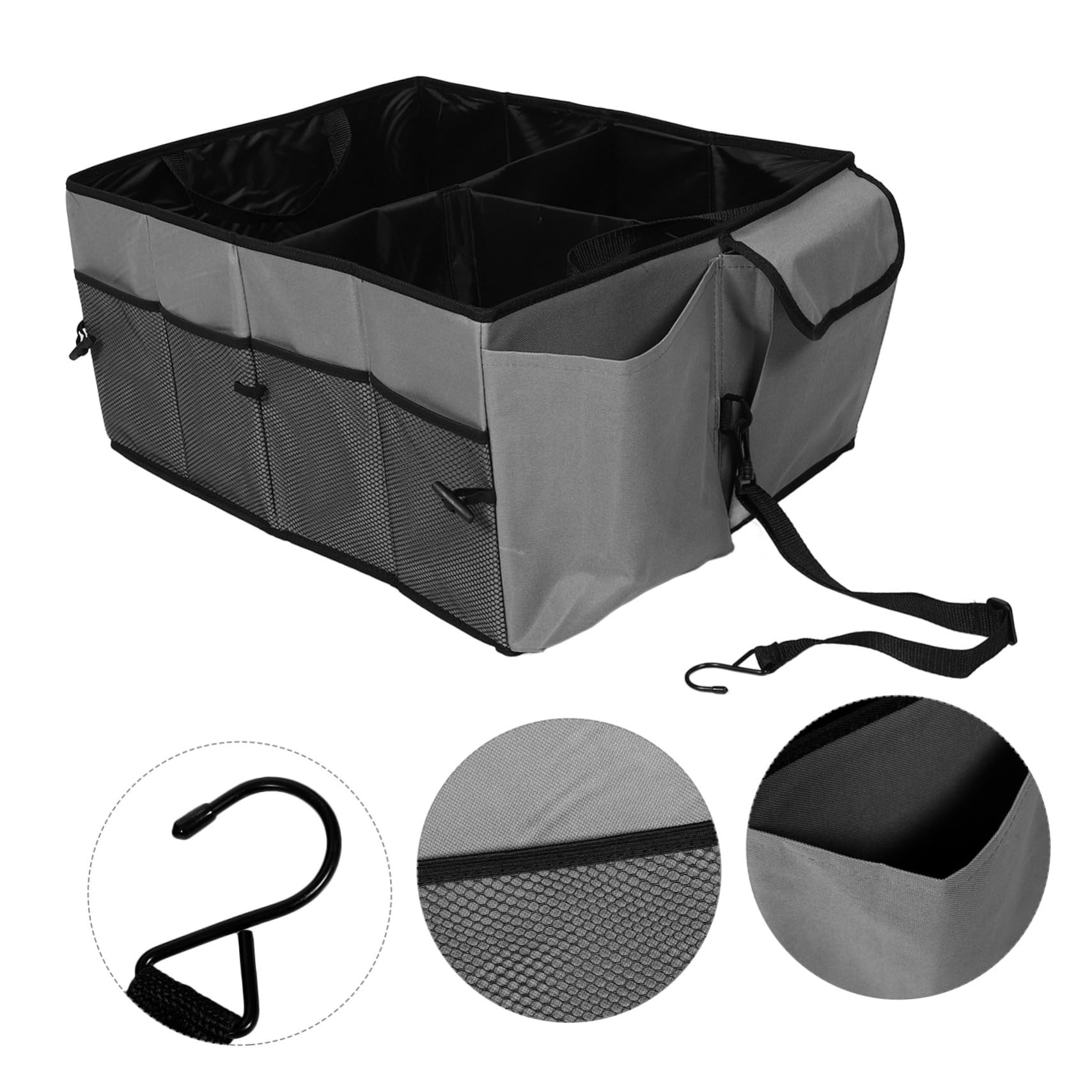 OUNONA Organizador de Maletero para Suv Varios Compartimentos Plegable