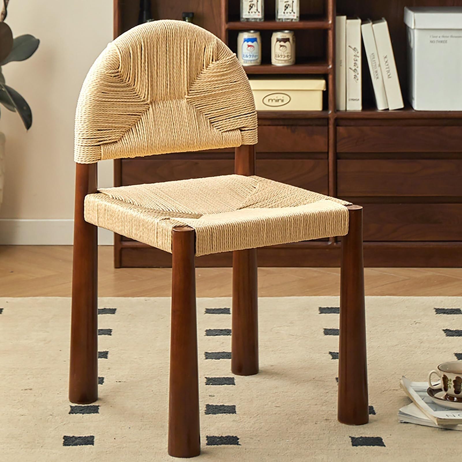 Chaise de salle à manger sans accoudoirs pour gagner de la place LWX