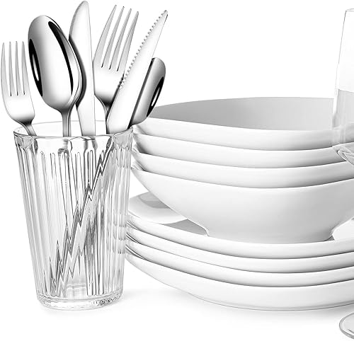 Miniatura 2 de Bonuci Juego de cubiertos plateados de 6 piezas para temblores de manos y pacientes con Parkinson, utensilios para comer cucharas para comer