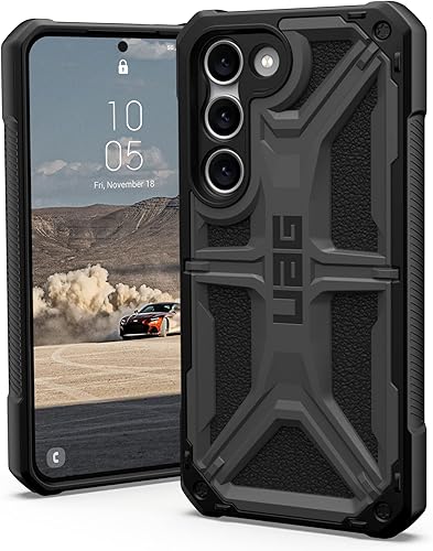 URBAN ARMOR GEAR UAG - Funda protectora diseñada para Samsung Galaxy S23 de 61 pulgadas color rojo carmesí monarca resistente a los golpes