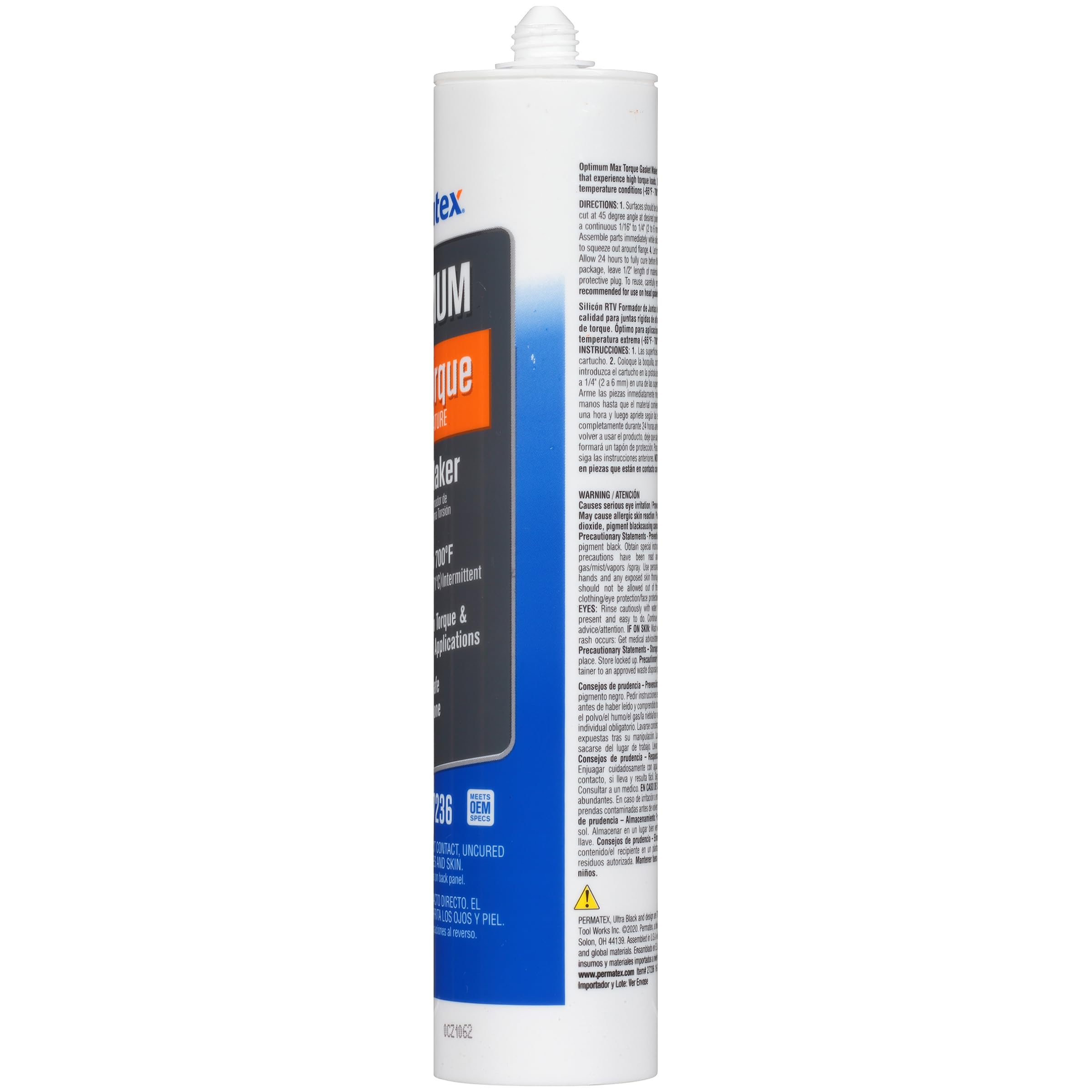 Amazon.com: Permatex 27236 Optimum Grey Gasket Maker 13 oz