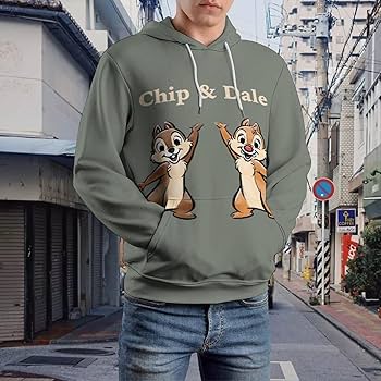 Amazon.co.jp: チップとデール パーカー メンズ レディース