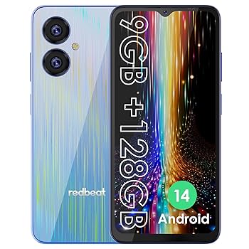 スマートフォン本体 redbeat D5 128GB +6GB RAM Amazon.com: redbeat D5 Unlocked Android 14 Cell Phones 8