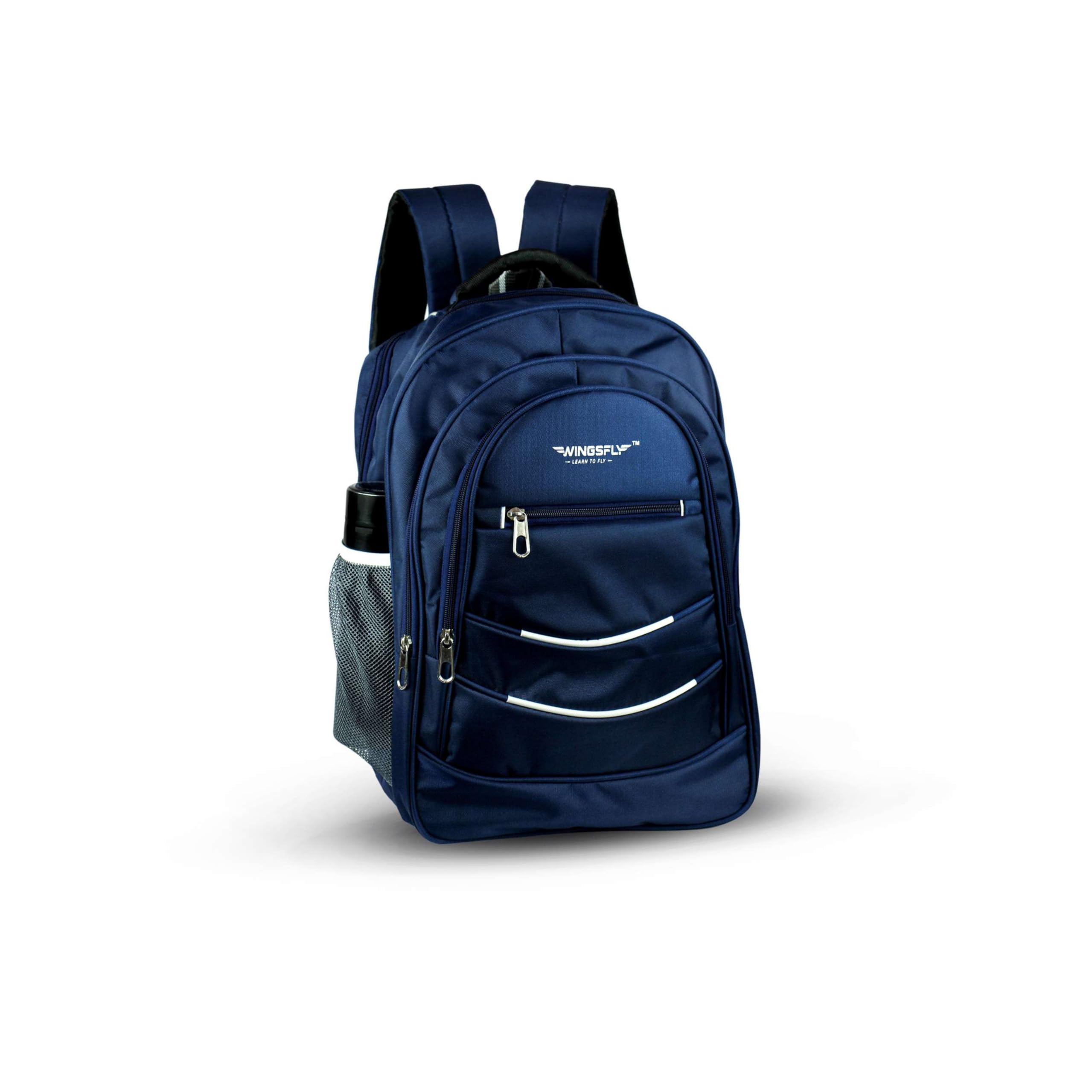 wingsfly 45L Laptop Backpack with Adjustable Shoulder Strap | Comfort & Better Back Support, School Bag for Boys and Girls, College Bag, Office Bag, Travel Bag for Men and Women-picture-20