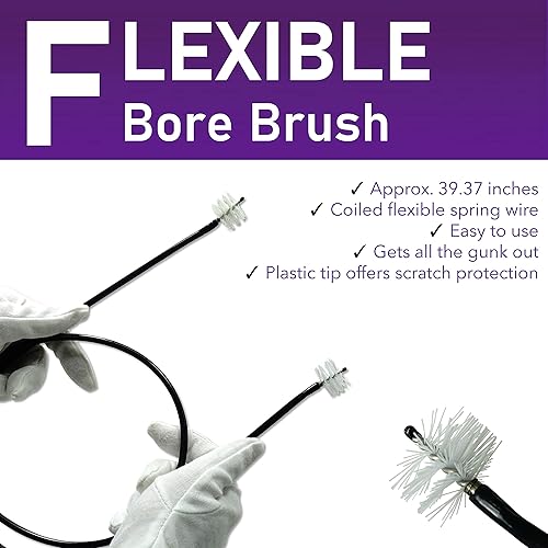 Miniatura 8 de Libretto Kit de limpieza y cuidado todo incluido con instrucciones: aceite de válvula + grasa deslizante + paño de limpieza + boquilla y cepillos de