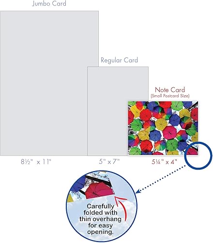 Miniatura 7 de The Best Card Company - 10 tarjetas divertidas para todas las ocasiones para hombres y mujeres (4 x 5.12 pulgadas) - Juego de tarjetas de notas