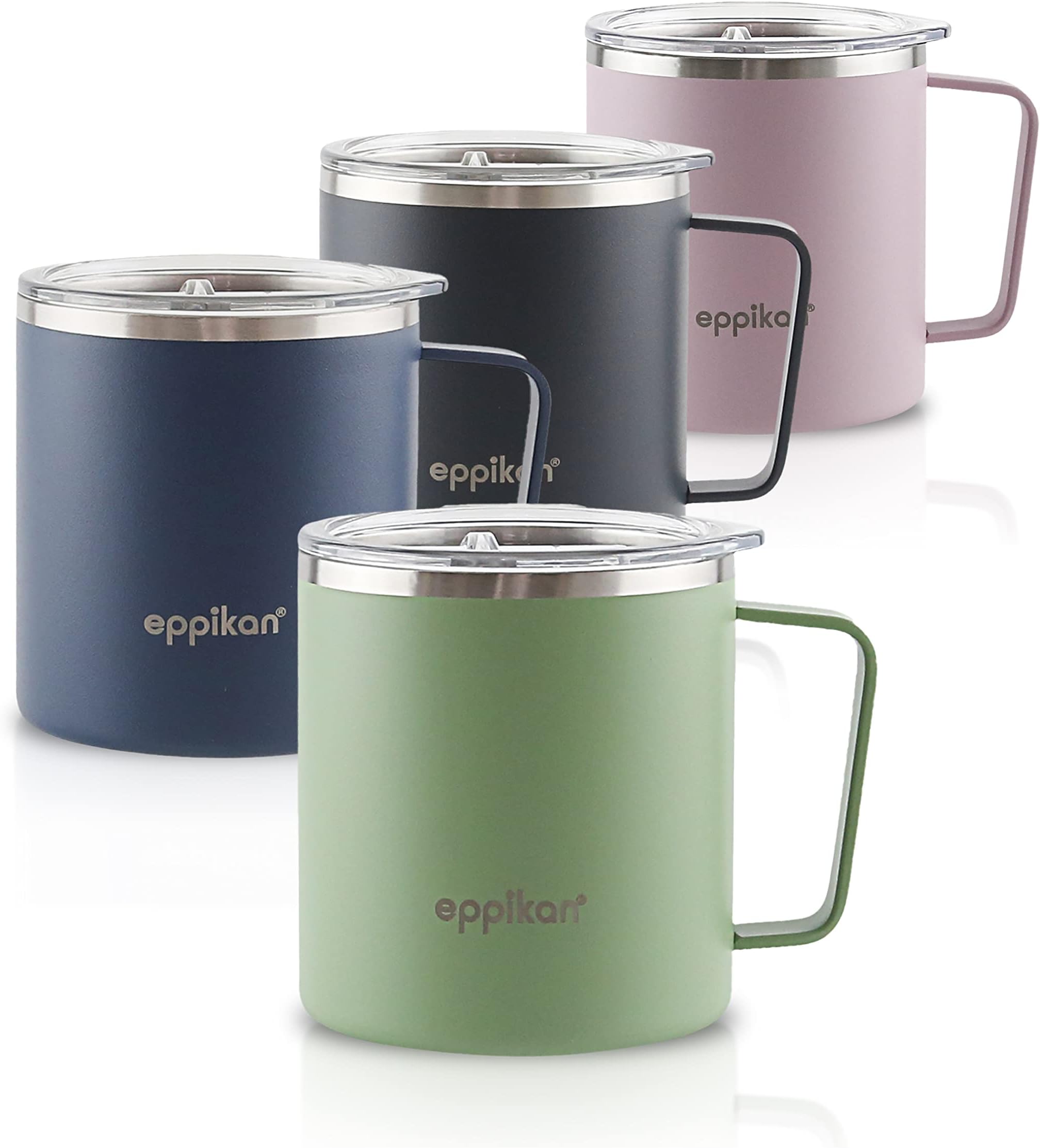Campus Colors College-Becher Aus Edelstahl – Doppelwandig Isoliert, 530 Ml, Mit Schul-Logo, Grün