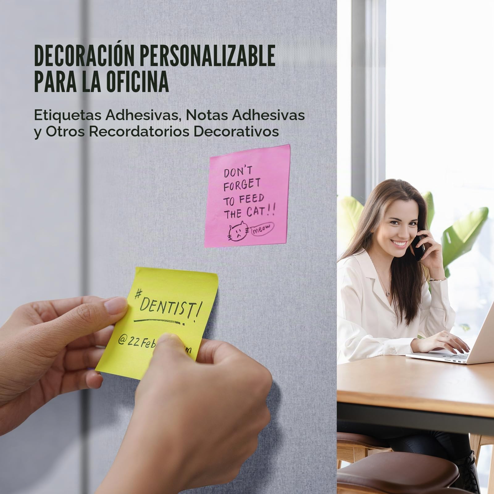 VEVOR Biombo Separador de Ambientes de 1840 x 350 x 1655 mm, Divisor Plegable de 3 Paneles de Poliéster Pet Insonorizado Mamparas Divisorias Independientes de Privacidad para Estudio de Oficina, Gris