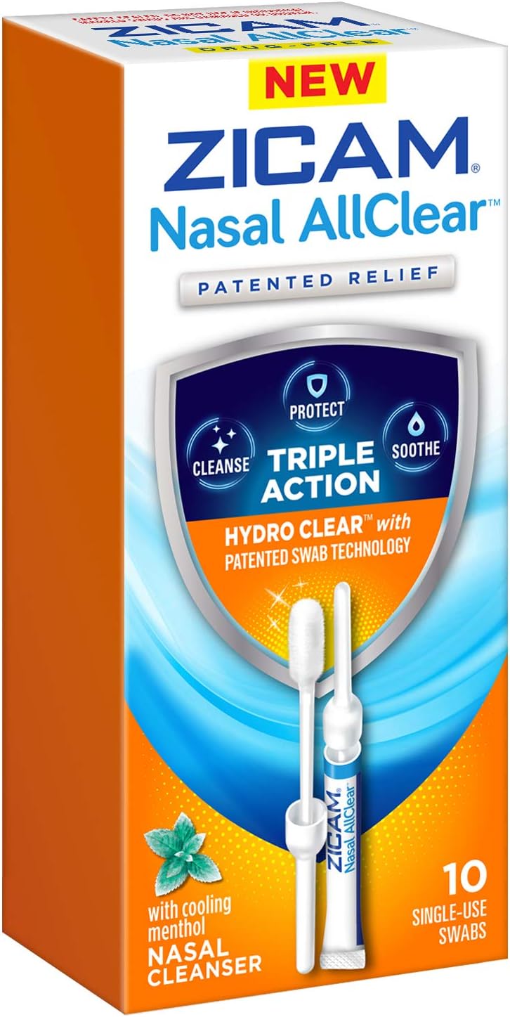 Zicam Nasal AllClear Triple Action Nasal Cleanser with Cooling Menthol