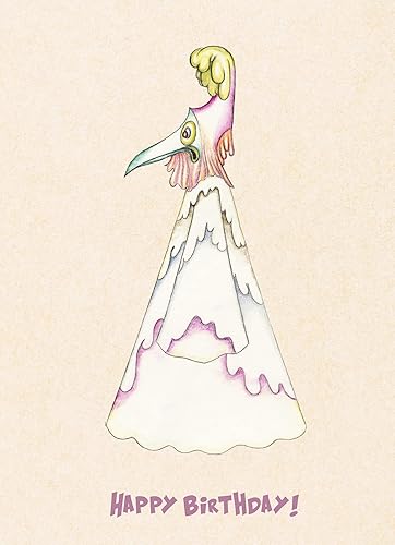 Miniatura 10 de PIXILUV Tarjeta de felicitación de feliz cumpleaños  Payasos divertidos haciendo trucos  Deseos de cumpleaños Vintage Tarjeta de felicitación grande