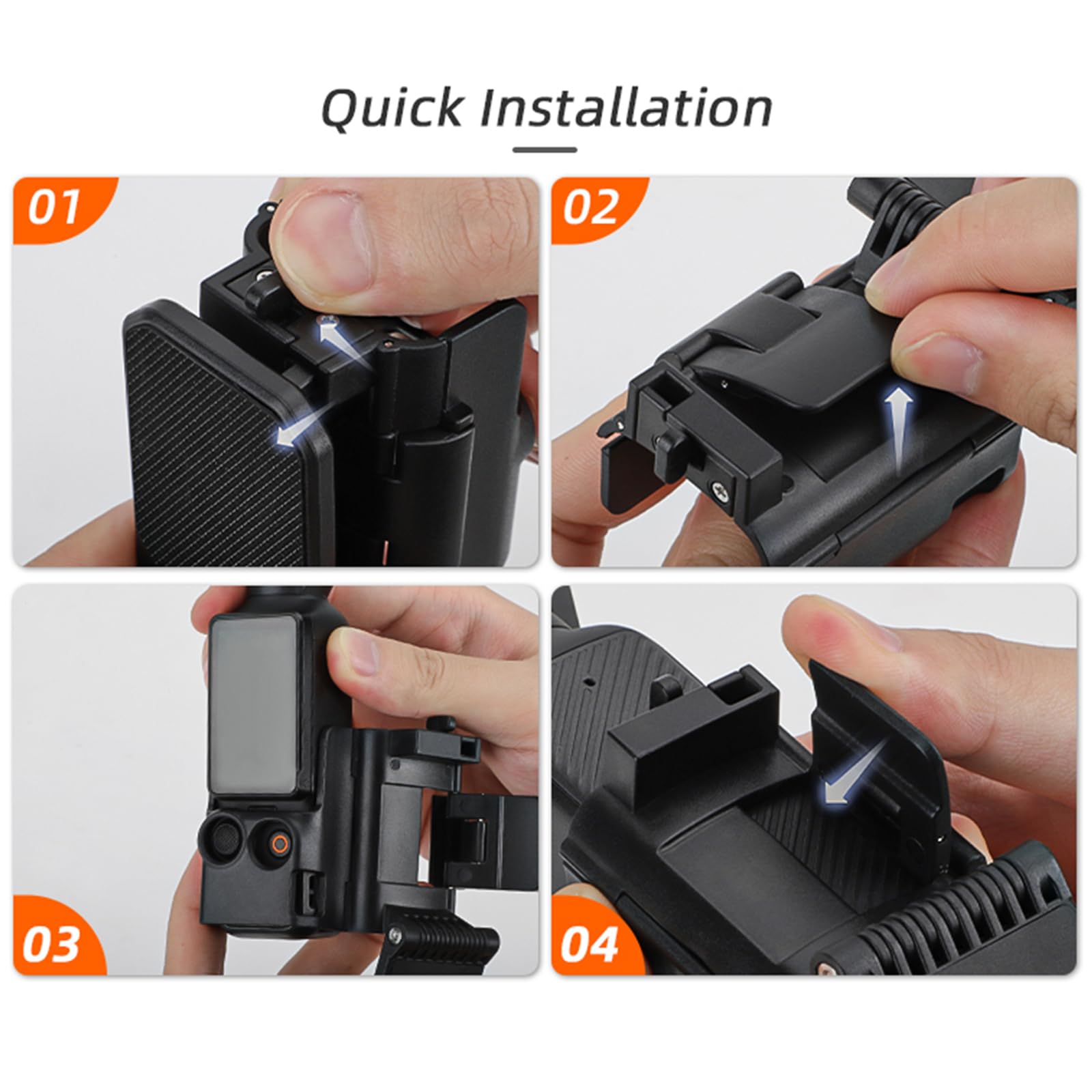 CHENZILIN Magnetic Base Mount Stable & Portable Camera Adjustable Magnetic Stand Camera Accessories Suitable for Pocket3