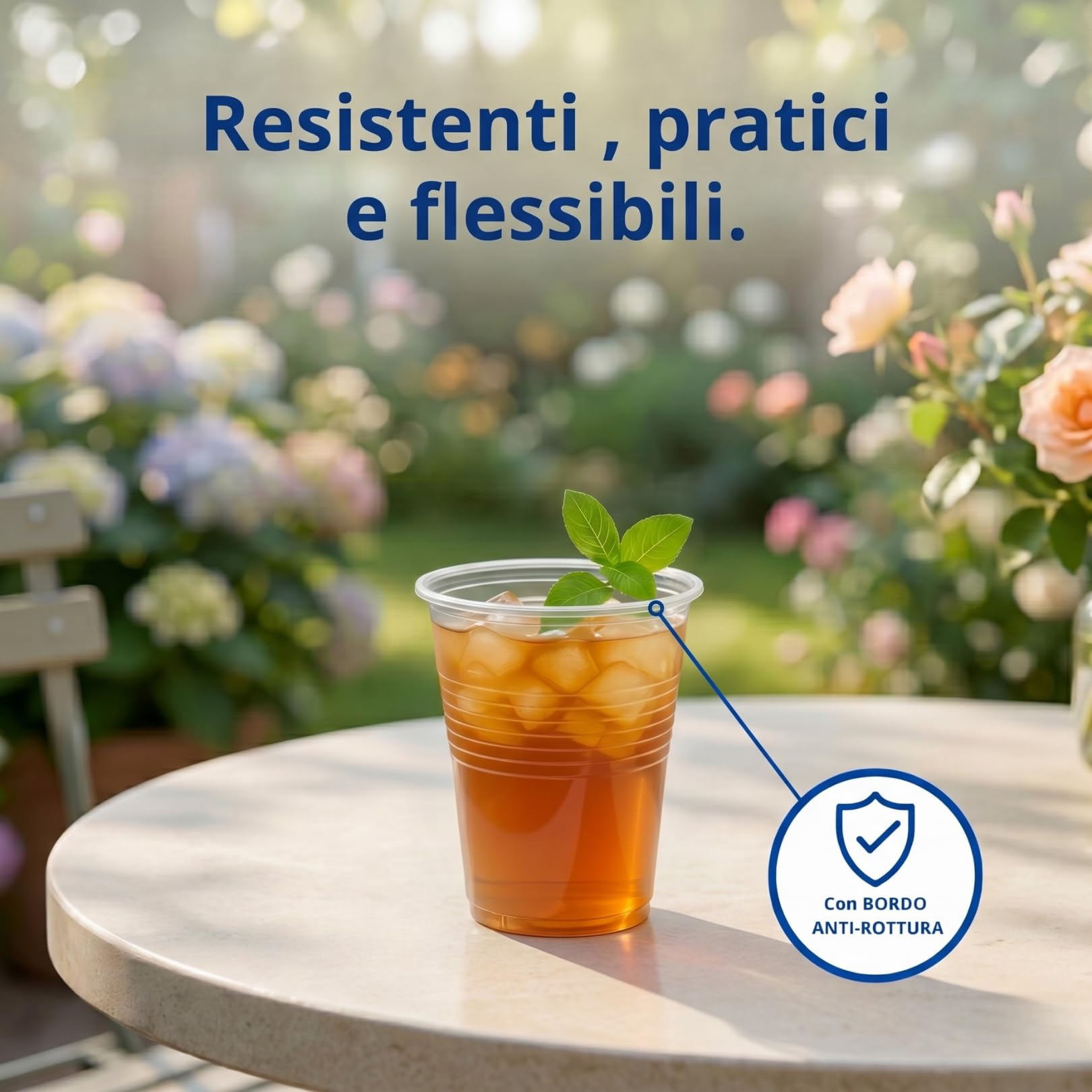 Bicchieri Plastica Trasparenti Monouso (200 ml) | 96 Pezzi Usa e Getta o Riutilizzabili fino a 50 Lavaggi | Lavastoviglie | Senza BPA | Impilabili | Acqua Cocktail Birra Feste Buffet Ufficio Catering