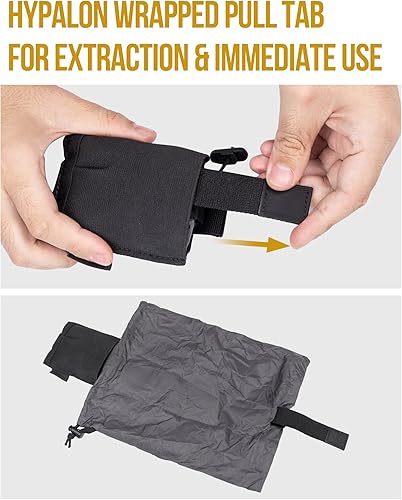 Miniatura 5 de OneTirgis Dump Pouch - Tactical Belt Mounted MOLLE Dump Pouch, Roll Up Foldable Magazine Mag Pouch, Quick-Release Utility Waist Bag