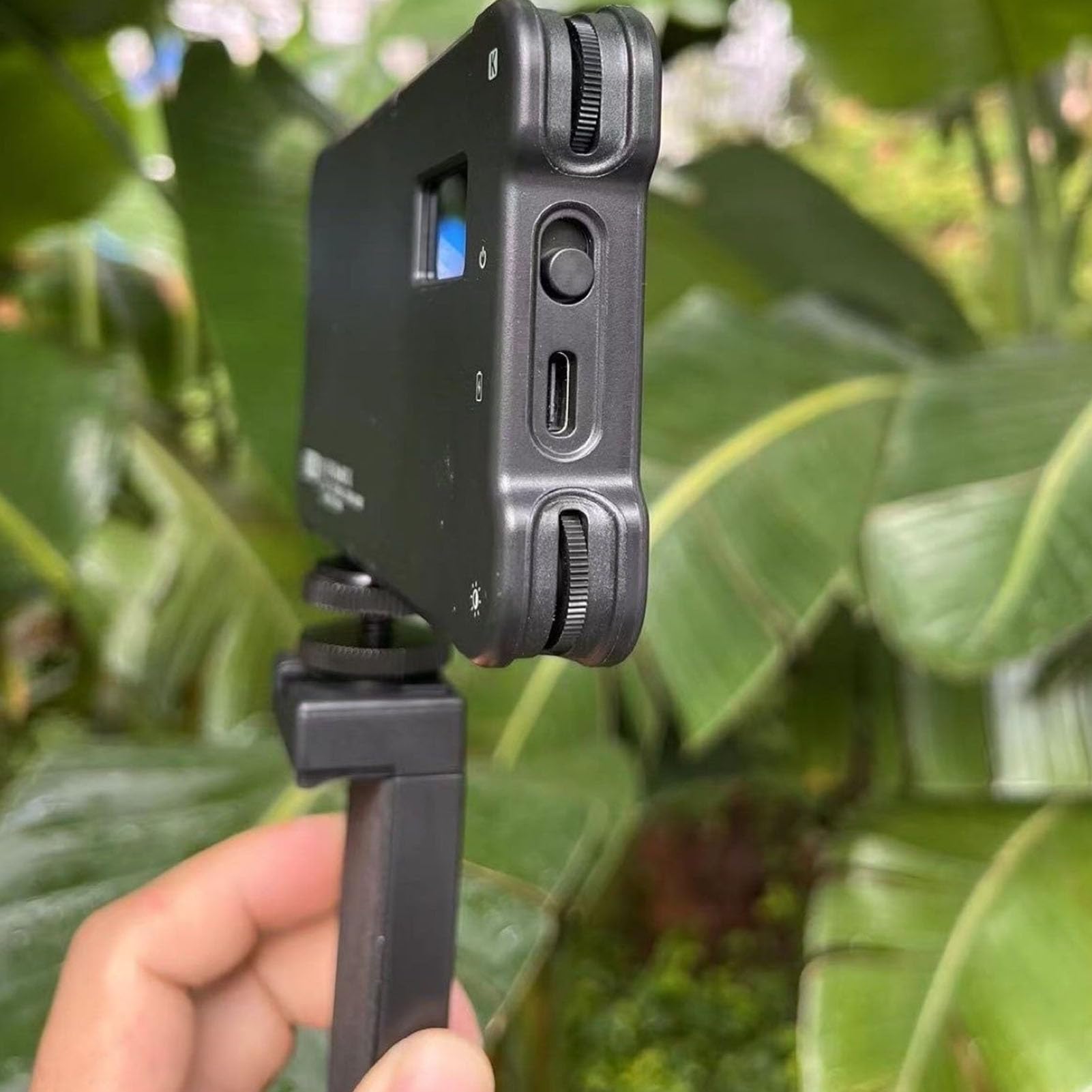 Luce di Riempimento Clip, Lente Polarizzata CPL Regola la luminosità Rimuovendo la Luce Video Fotografica Riflettente con luminosità a 3 Temperature di Colore per L'arte del