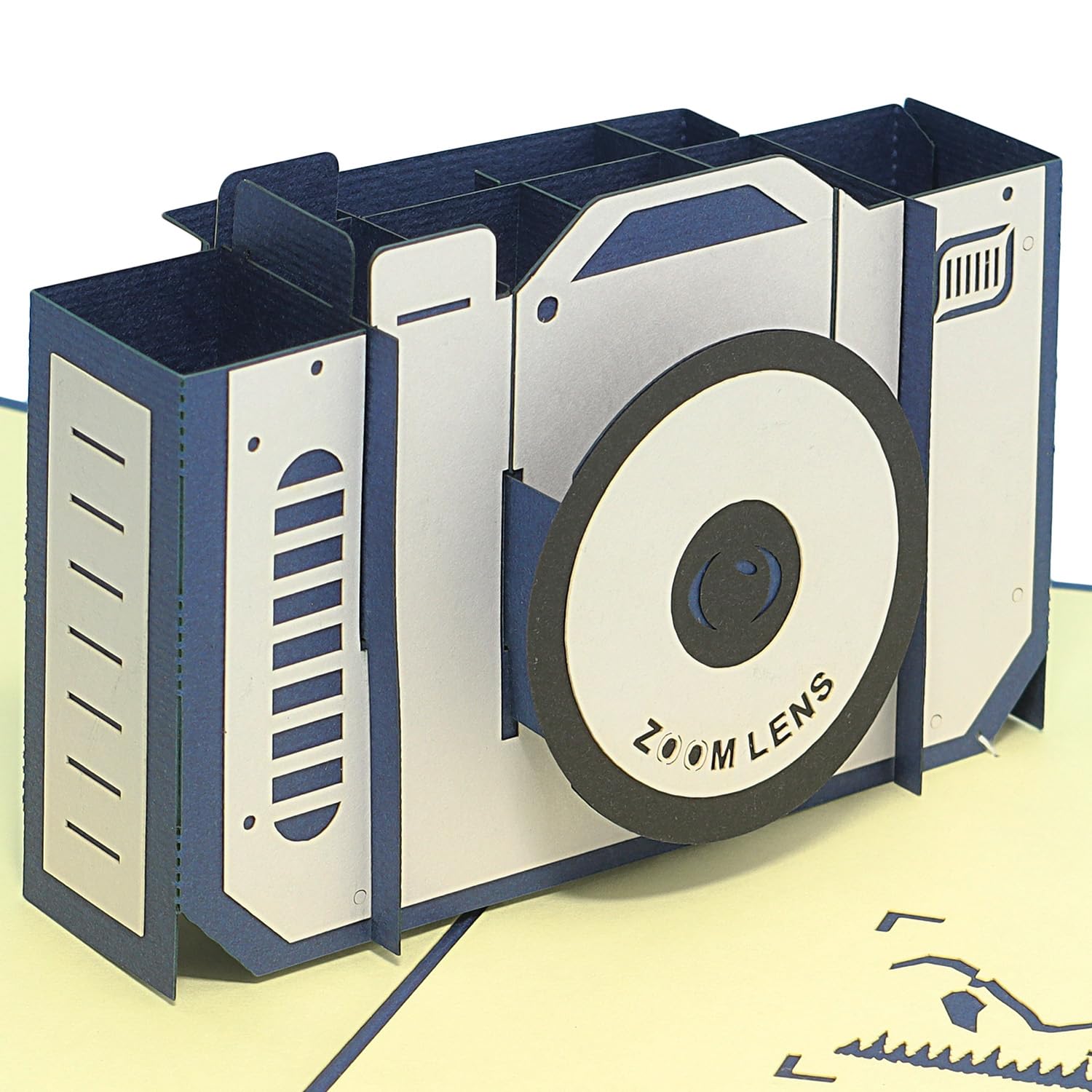 thumbnail: Pop-Up 3D Wenskaart Camera - Unieke Verjaardagskaart Met Verrassingseffect