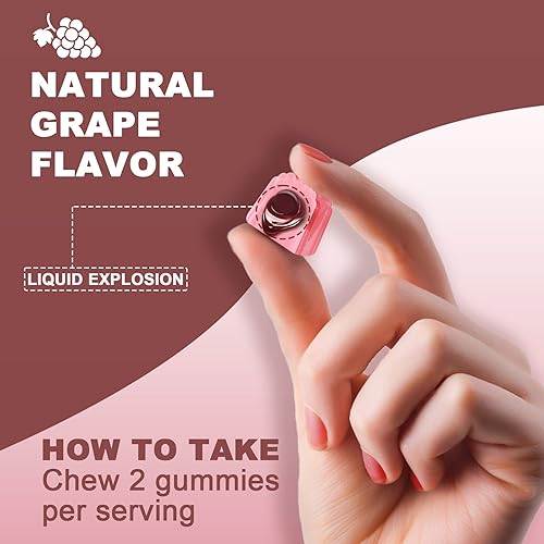 Miniatura 7 de Gomitas de colágeno hidrolizado sin azúcar 800 mg de múltiples péptidos tipo I II III V y X además de biotina queratina y vitamina para mujeres y