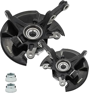2X Front Left and Right Steering Knuckle &Wheel Bearing Hub Assembly