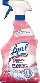 Lysol Bathroom Cleaner Spray, Bathroom Foam, Summer Fresh, Powers Through Soap Scum, Kills 9.9% of Bacteria, Fungi & Virus...
