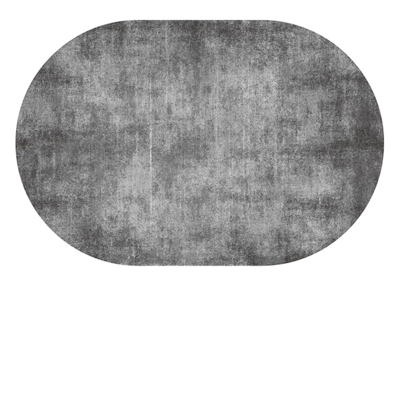 Tapis ovale nordique moderne 150x240cm anti-glisse pour salon et entrée