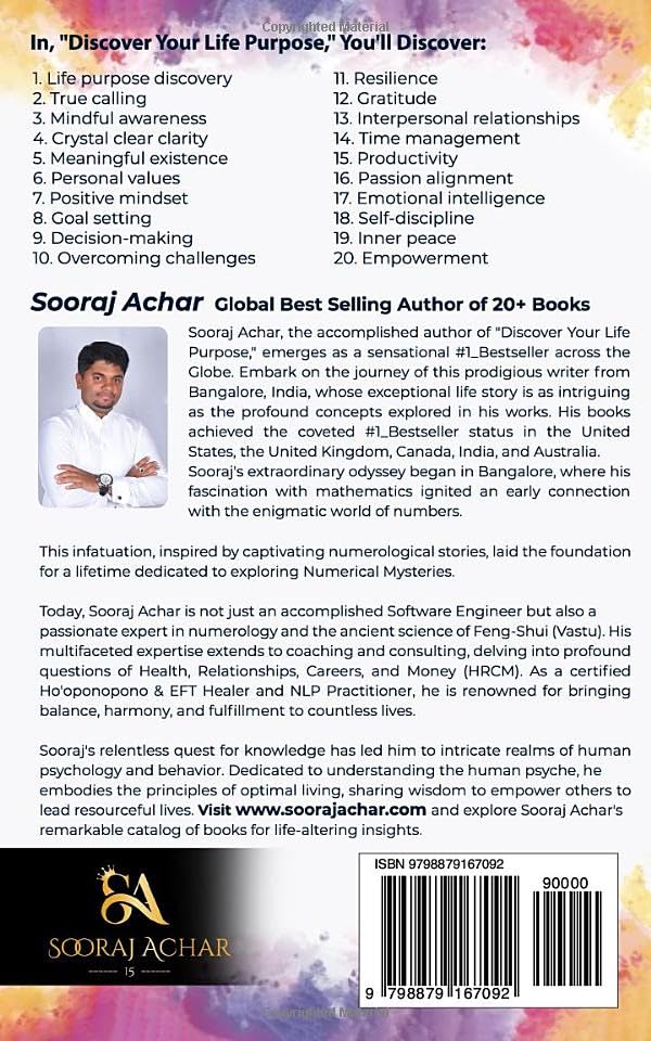 Discover Your Life Purpose: Unleash Your True Calling, Foster Mindful Awareness, Attain Crystal Clear Clarity, and Master the Art of Leading A Meaningful Existence (The Ultimate Self-Healing Mastery) - Image 2