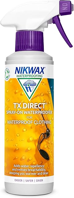 Nikwax Tx. Direct Spray On Spray On Waterproofer - 0.3lt