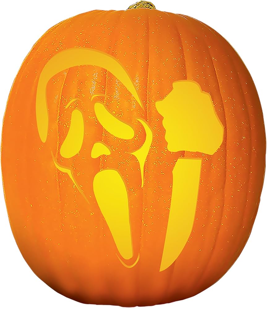 amazon-com-fun-world-officially-licensed-ghost-face-halloween-pumpkin-carving-decorating-kit-home-kitchen