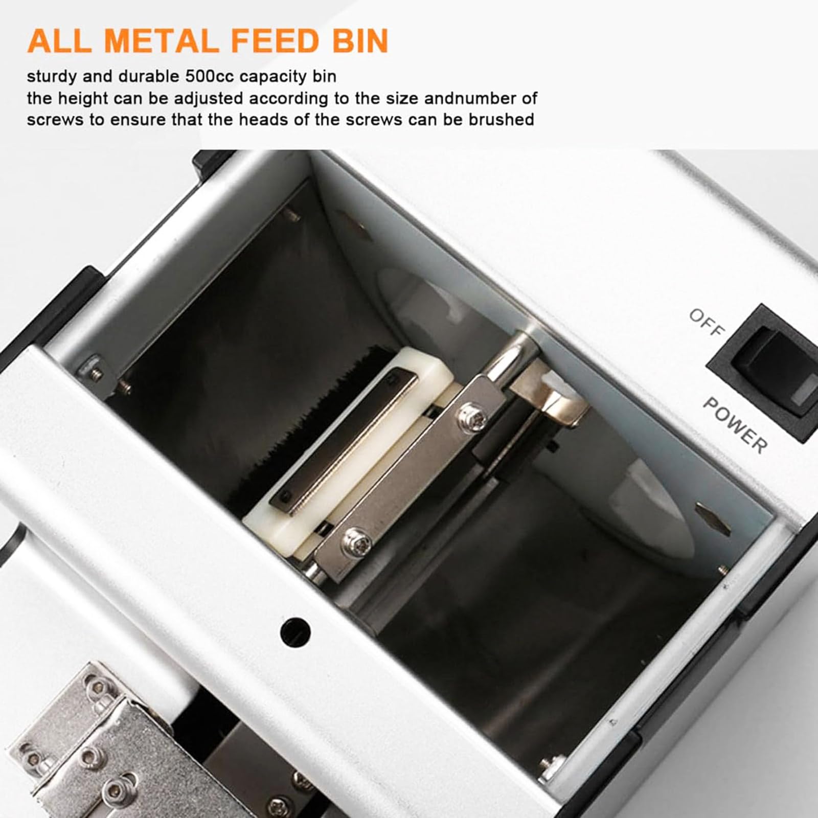 Automatische Schraubenzuführmaschine, Schraubenzuführanbieter, Maschine zur automatischen Anordnung von verstellbaren Orbitalschrauben, M1.0–5.0, Schraubenlänge unter 20 mm