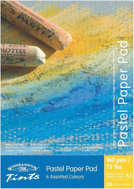 Pastel Paper A3 Pad Assorted Tints by Winsor & Newton